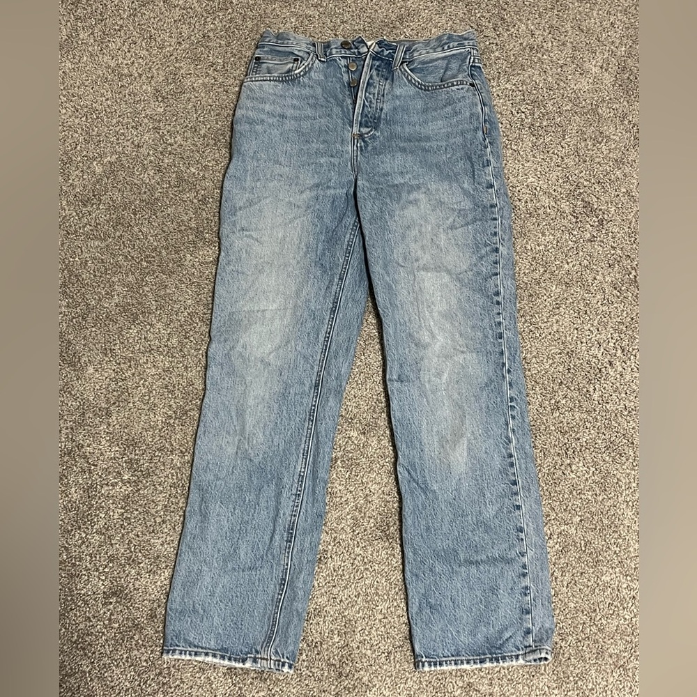 Denim Forum women’s jeans button fly